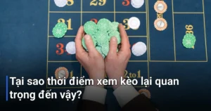 Nhiều người chơi thường nghĩ rằng chỉ cần xem kèo trước giờ bóng lăn là đủ - thời điểm xem kèo bóng đá chuẩn nhất