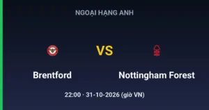 Brentford vs Nottingham Forest