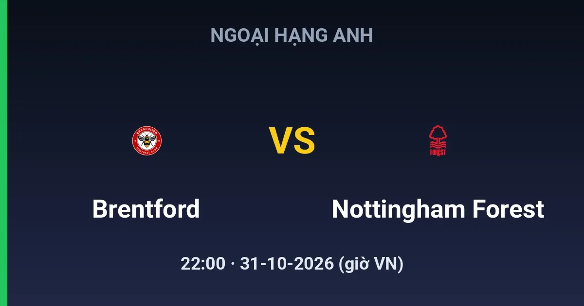 Brentford vs Nottingham Forest