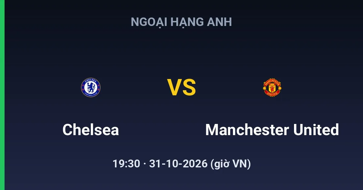 Chelsea vs Manchester United