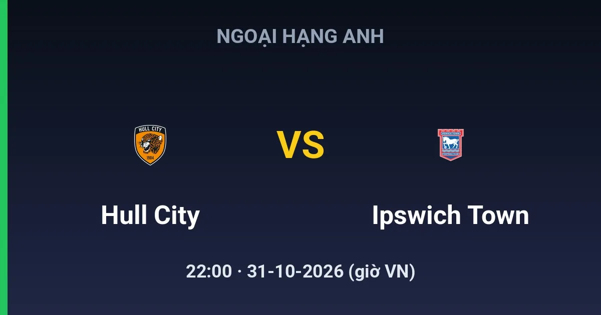 Hull City vs Ipswich Town